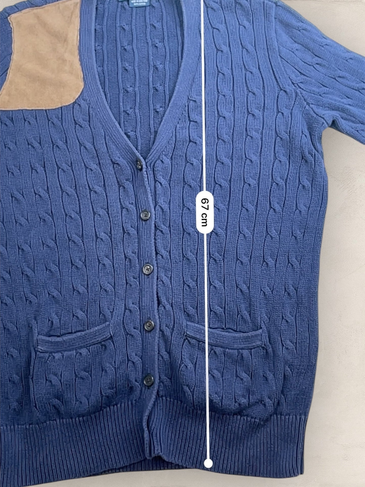 Cardigan femme, Ralph Lauren, bleu marine, L Ref:3288 - Bleu marine - L - amifrip