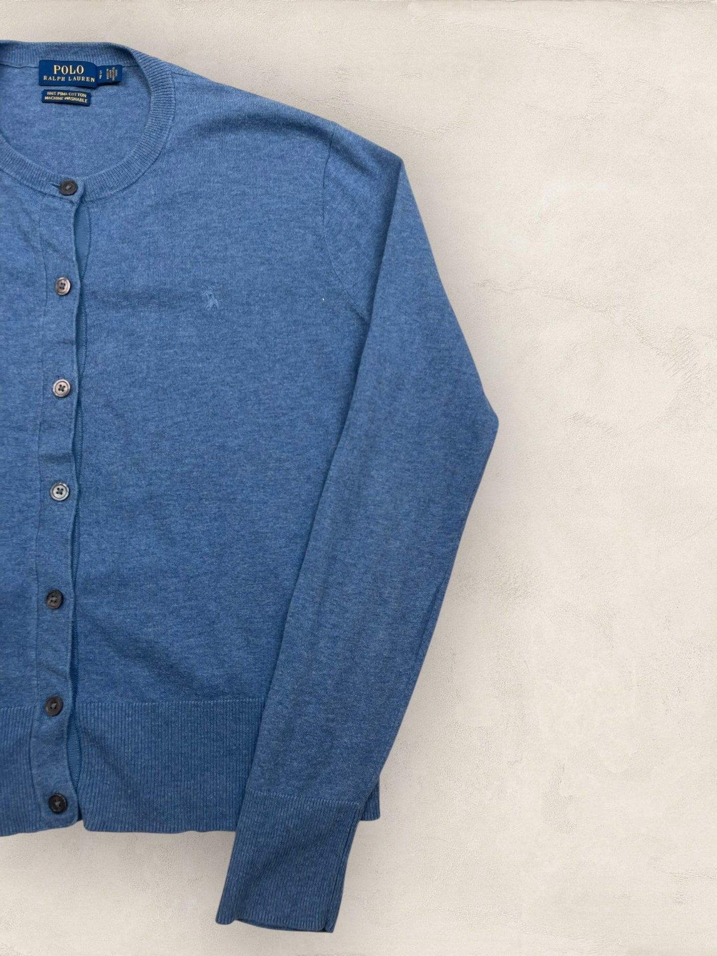 Cardigan Femme Ralph Lauren Bleu S Ref:3412 - Bleu - S - amifrip