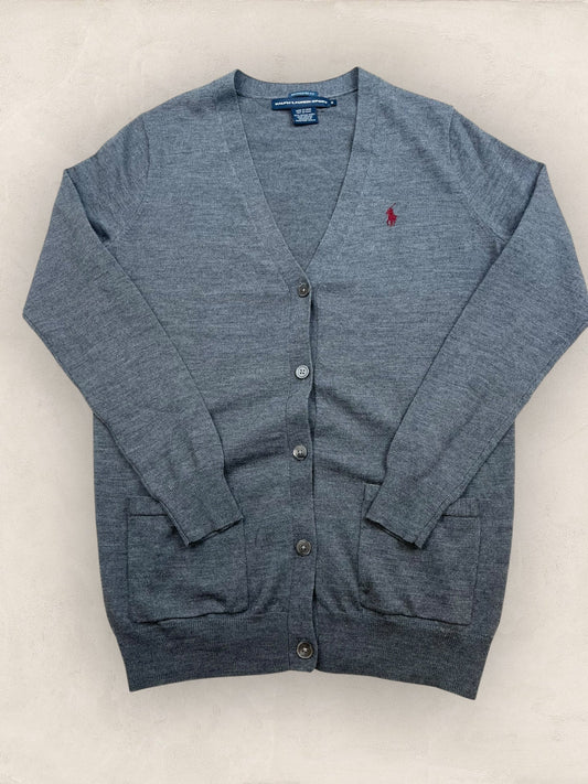 Cardigan Femme Ralph Lauren Gris M Ref:3433 - Gris - M - amifrip
