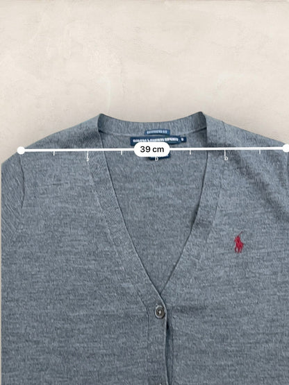 Cardigan Femme Ralph Lauren Gris M Ref:3433 - Gris - M - amifrip
