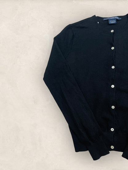 Cardigan Femme Ralph Lauren Noir L Ref:3413 - Noir - L - amifrip