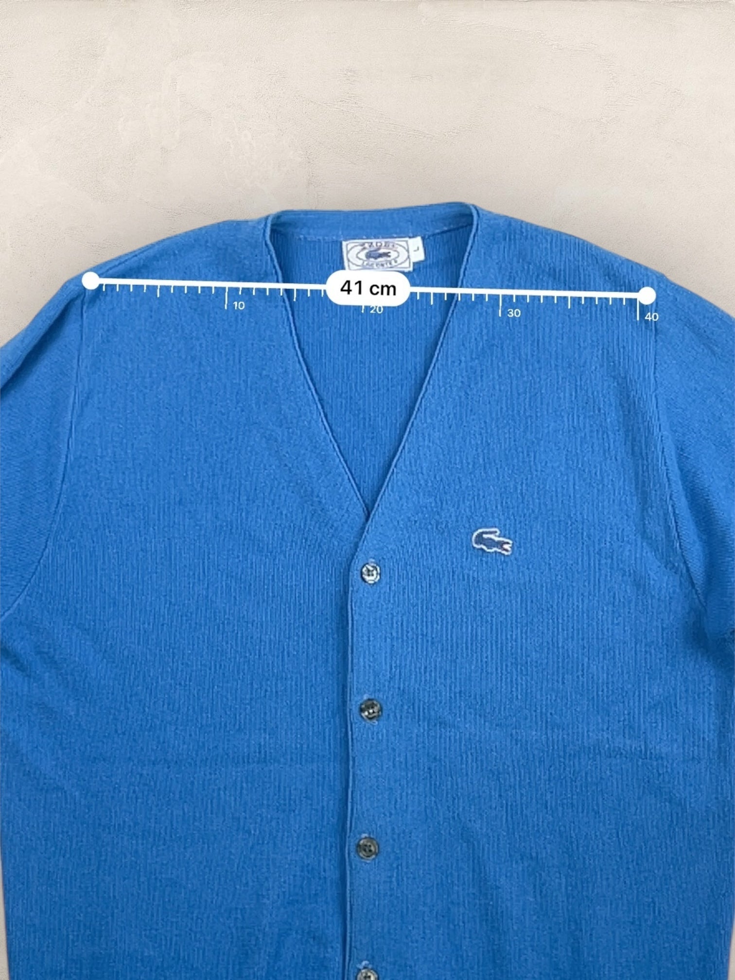 Cardigan Homme IZOD Lacoste Bleu L Ref:3307 - Bleu - L - amifrip