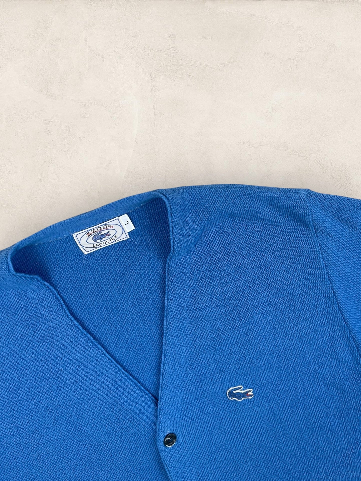 Cardigan Homme IZOD Lacoste Bleu L Ref:3307 - Bleu - L - amifrip