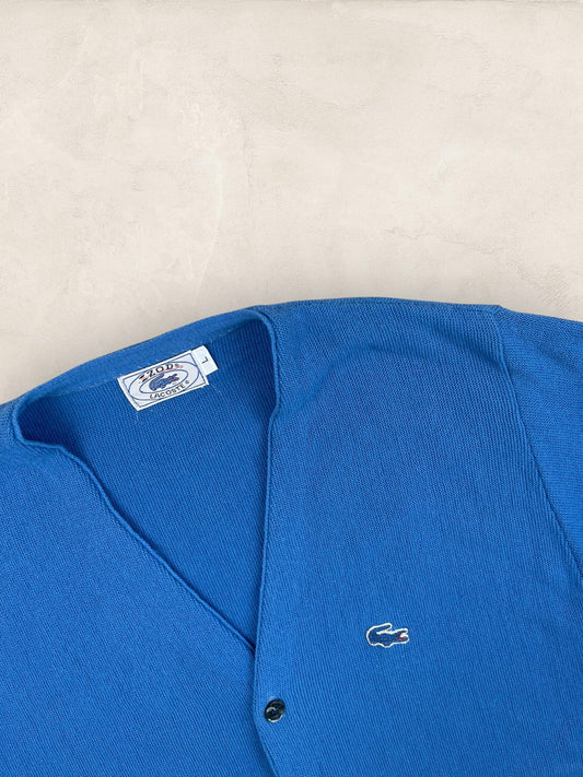 Cardigan Homme IZOD Lacoste Bleu L Ref:3307 - Bleu - L - amifrip