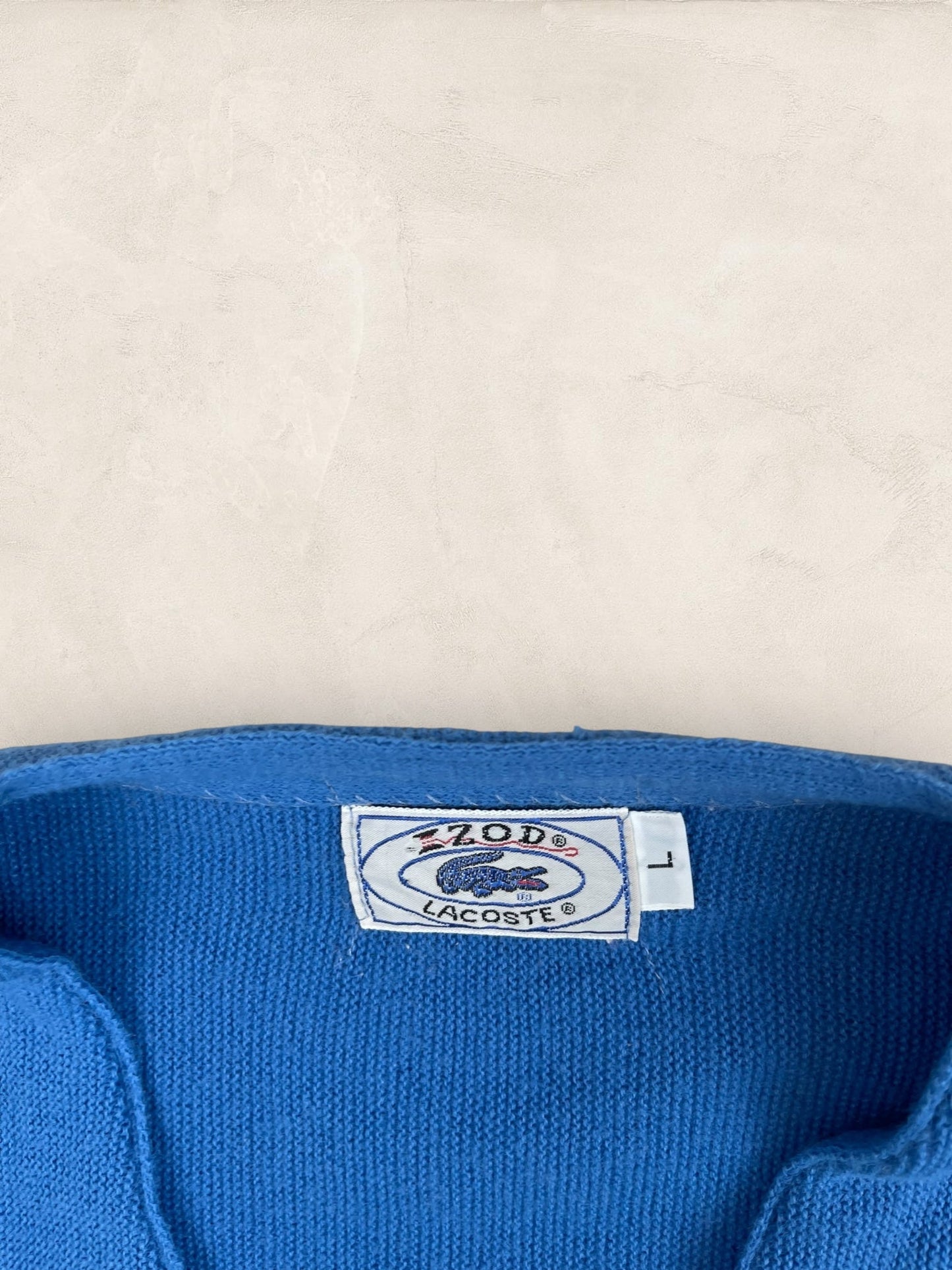 Cardigan Homme IZOD Lacoste Bleu L Ref:3307 - Bleu - L - amifrip
