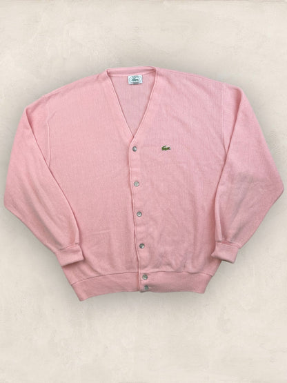 Cardigan Homme IZOD Lacoste Rose XL Ref:3318 - Rose - XL - amifrip
