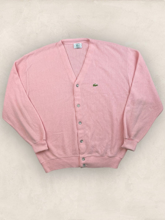 Cardigan Homme IZOD Lacoste Rose XL Ref:3318 - Rose - XL - amifrip