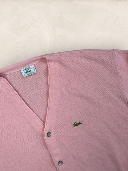 Cardigan Homme IZOD Lacoste Rose XL Ref:3318 - Rose - XL - amifrip