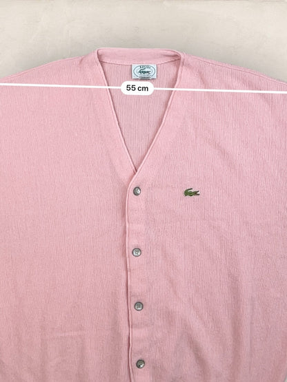 Cardigan Homme IZOD Lacoste Rose XL Ref:3318 - Rose - XL - amifrip