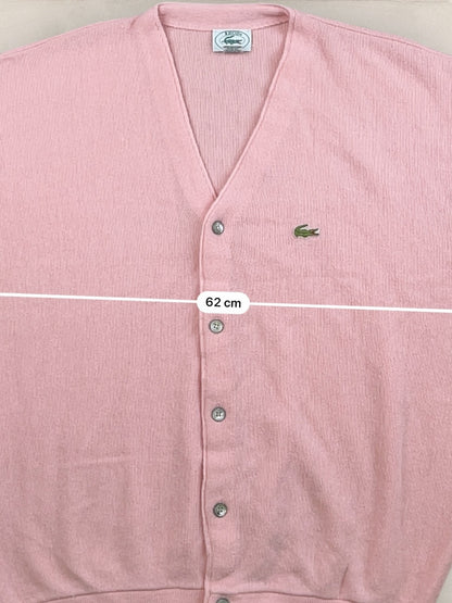 Cardigan Homme IZOD Lacoste Rose XL Ref:3318 - Rose - XL - amifrip
