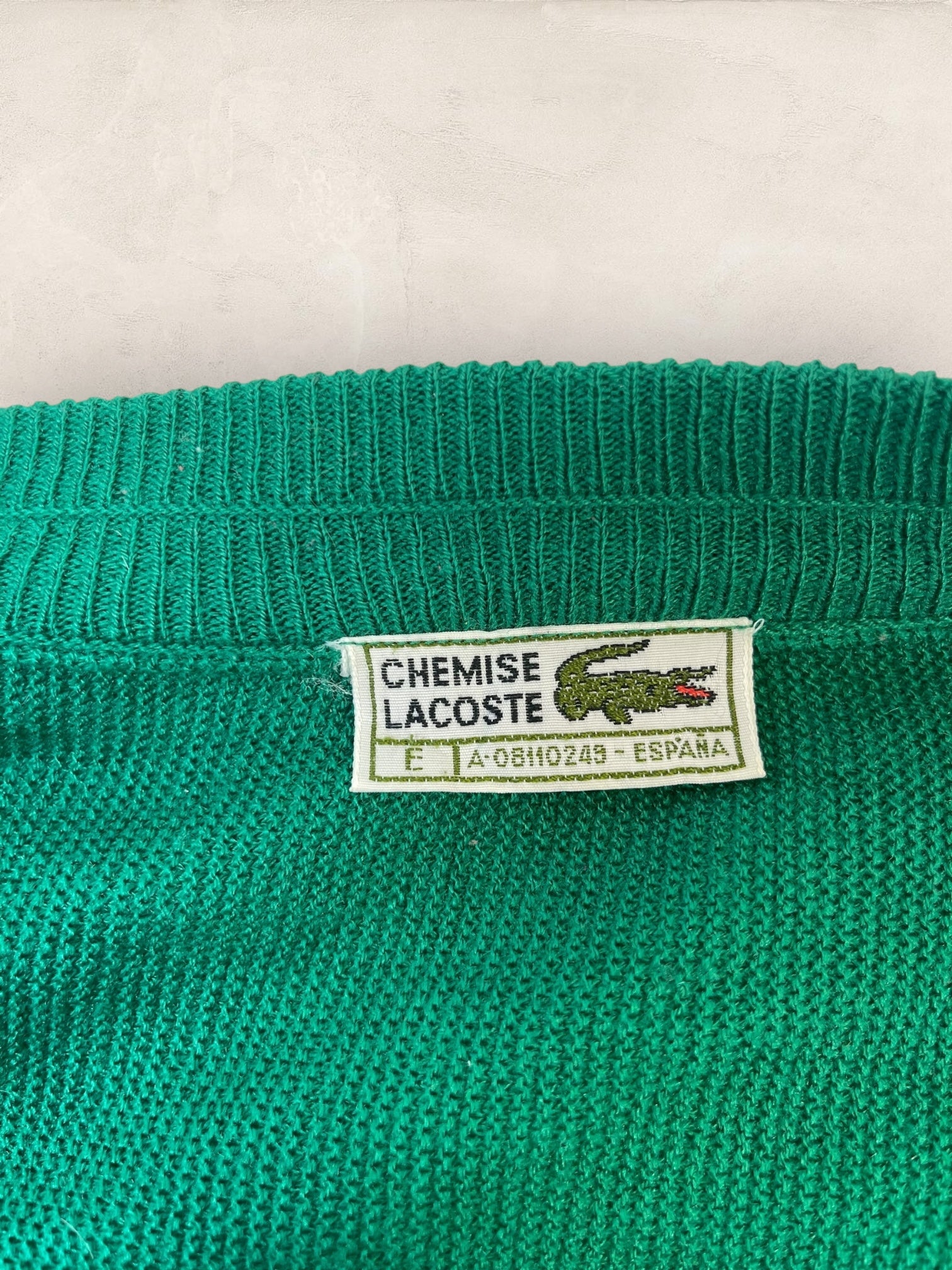 Cardigan Homme Lacoste 2XL Ref:3993 - VERT - 2XL - amifrip
