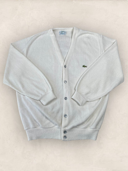 Cardigan Homme Lacoste BLANC L Ref:2874 - BLANC - L - amifrip - Friperie en ligne et vêtements vintage