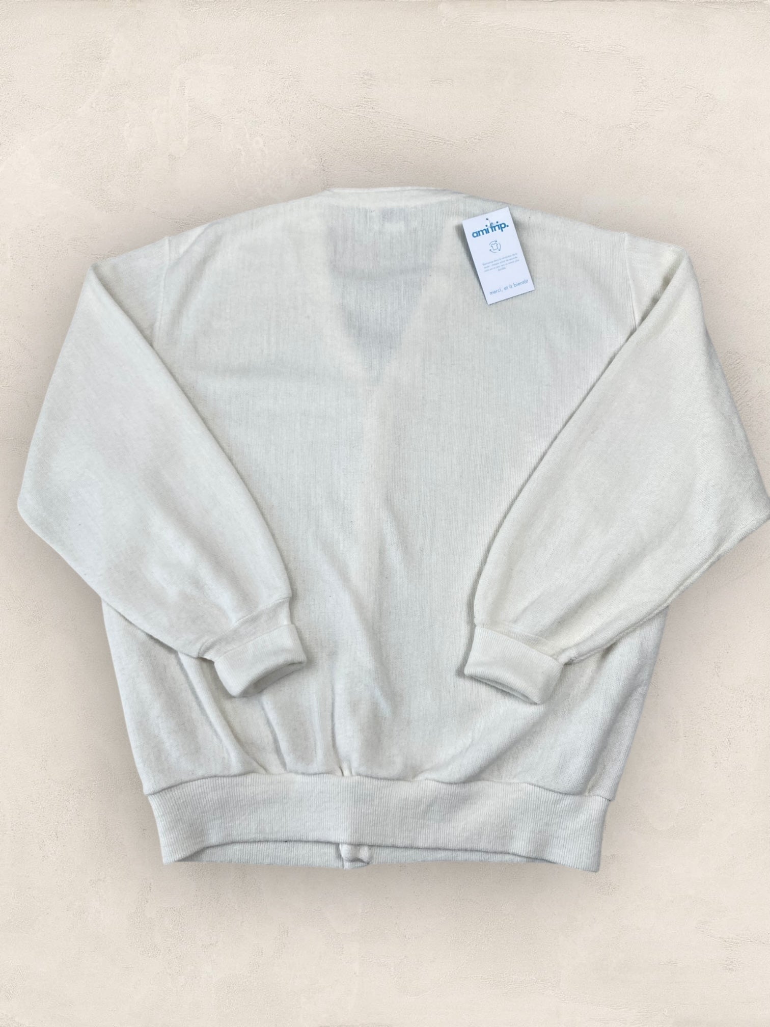 Cardigan Homme Lacoste BLANC L Ref:2874 - BLANC - L - amifrip - Friperie en ligne et vêtements vintage
