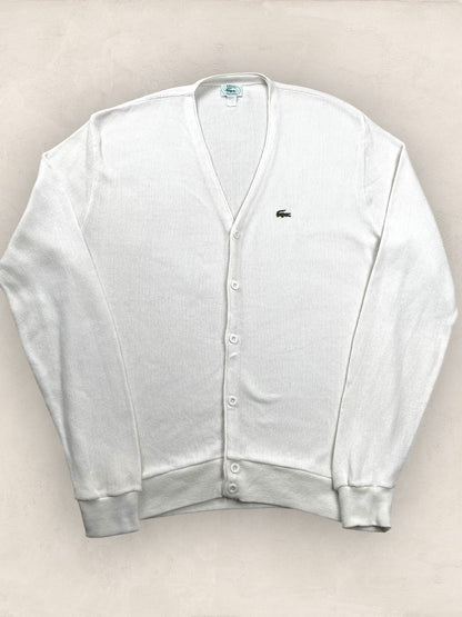 Cardigan Homme Lacoste Blanc L Ref:3169 - Blanc - L - amifrip