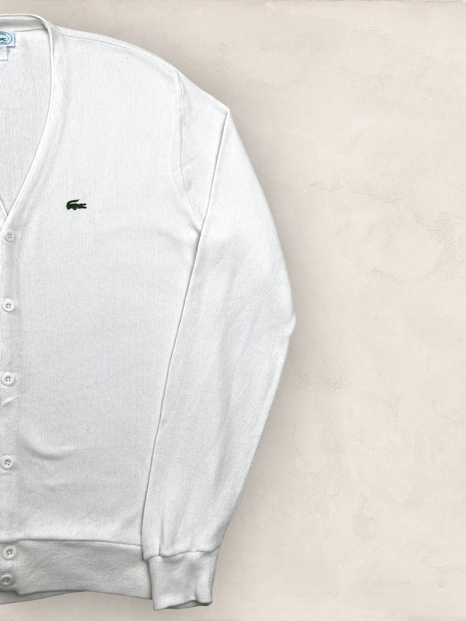 Cardigan Homme Lacoste Blanc L Ref:3169 - Blanc - L - amifrip