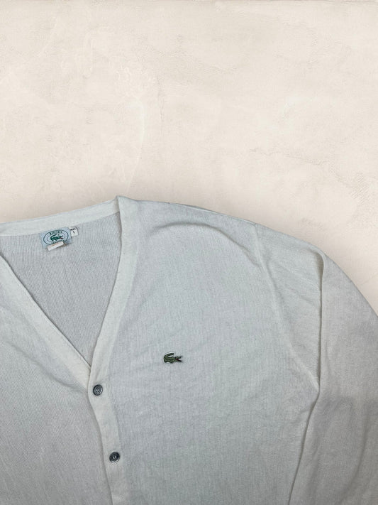 Cardigan Homme Lacoste Blanc L Ref:3259 - Blanc - L - amifrip