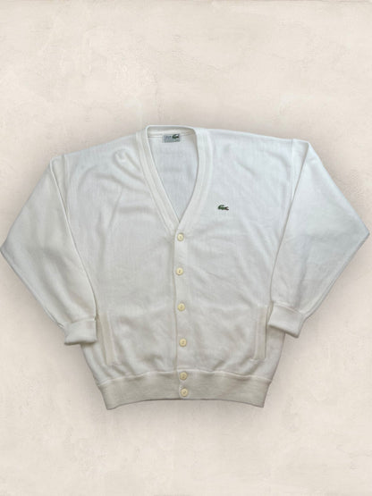 Cardigan Homme Lacoste Blanc L Ref:3298 - Blanc - L - amifrip