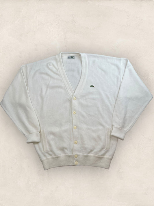 Cardigan Homme Lacoste Blanc L Ref:3298 - Blanc - L - amifrip
