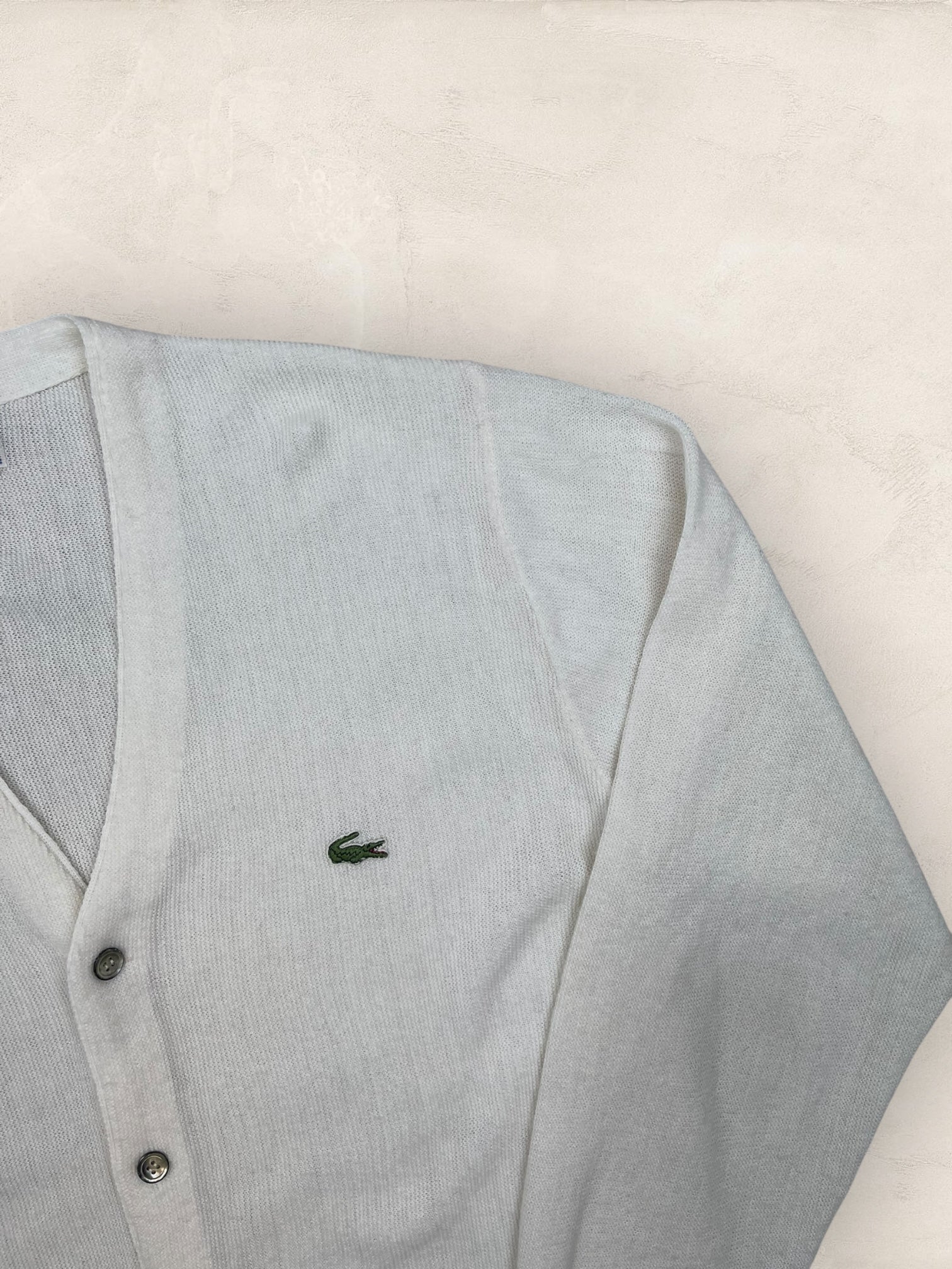 Cardigan Homme Lacoste Blanc L Ref:3384 - Blanc - L - amifrip