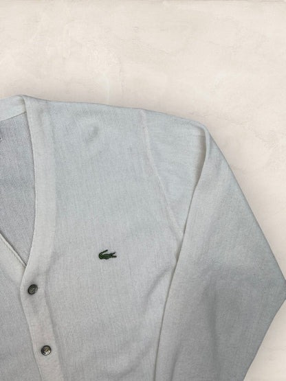 Cardigan Homme Lacoste Blanc L Ref:3384 - Blanc - L - amifrip