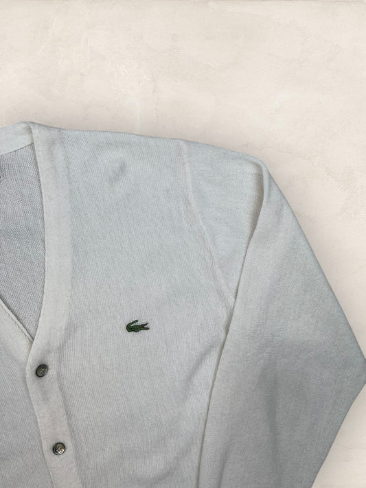 Cardigan Homme Lacoste Blanc L Ref:3384 - Blanc - L - amifrip