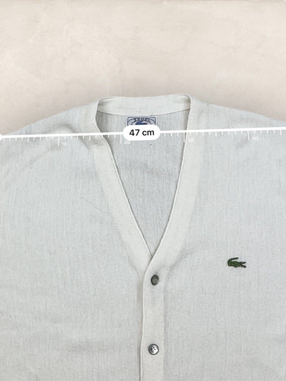 Cardigan Homme Lacoste Blanc L Ref:3384 - Blanc - L - amifrip