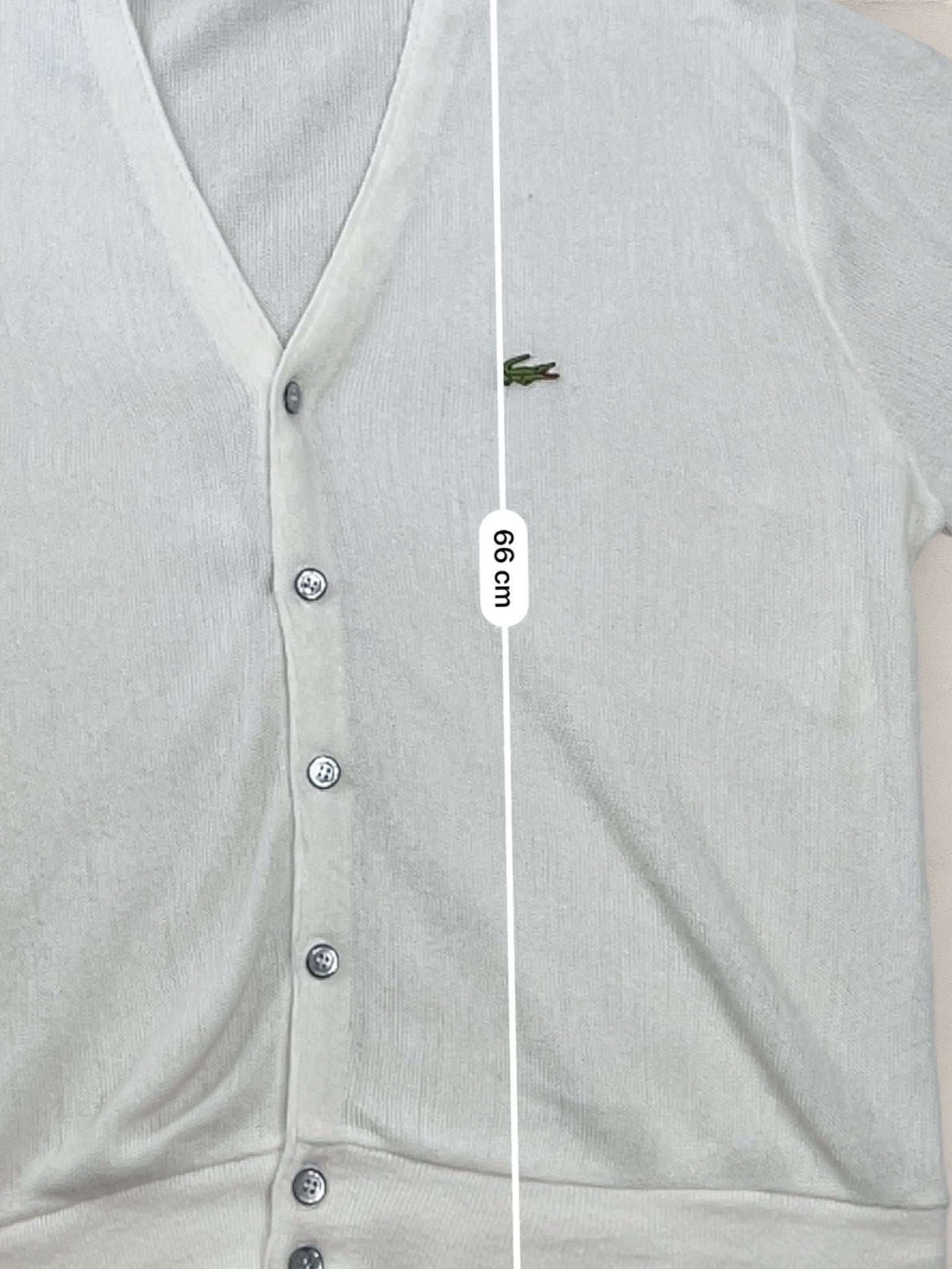 Cardigan Homme Lacoste Blanc M Ref:3140 - Blanc - M - amifrip
