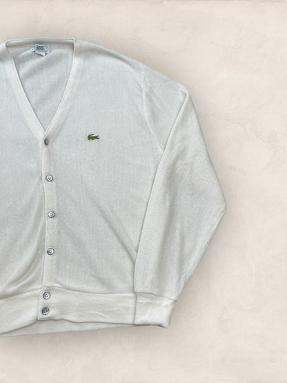 Cardigan Homme Lacoste Blanc M Ref:3140 - Blanc - M - amifrip