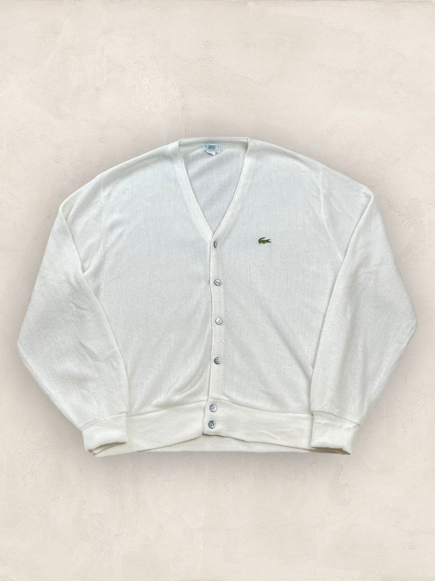 Cardigan Homme Lacoste Blanc M Ref:3140 - Blanc - M - amifrip