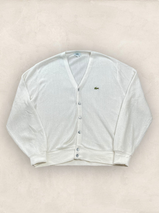 Cardigan Homme Lacoste Blanc M Ref:3140 - Blanc - M - amifrip