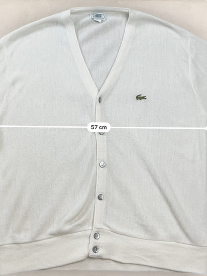 Cardigan Homme Lacoste Blanc M Ref:3140 - Blanc - M - amifrip
