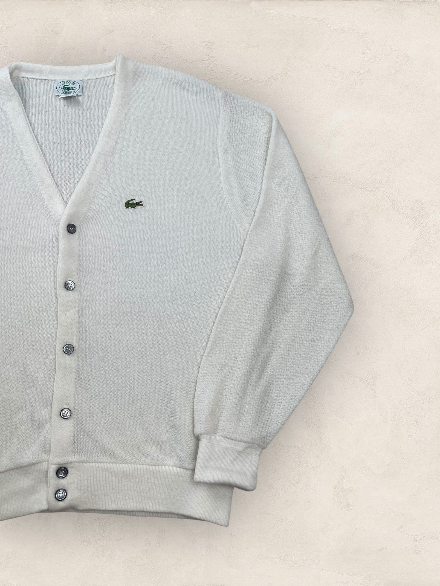 Cardigan Homme Lacoste Blanc M Ref:3152 - Blanc - M - amifrip