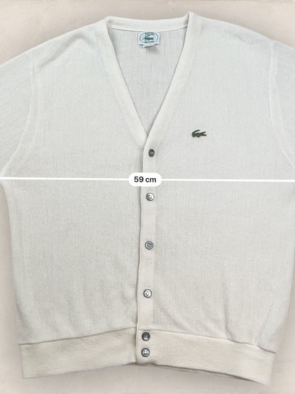 Cardigan Homme Lacoste Blanc M Ref:3152 - Blanc - M - amifrip