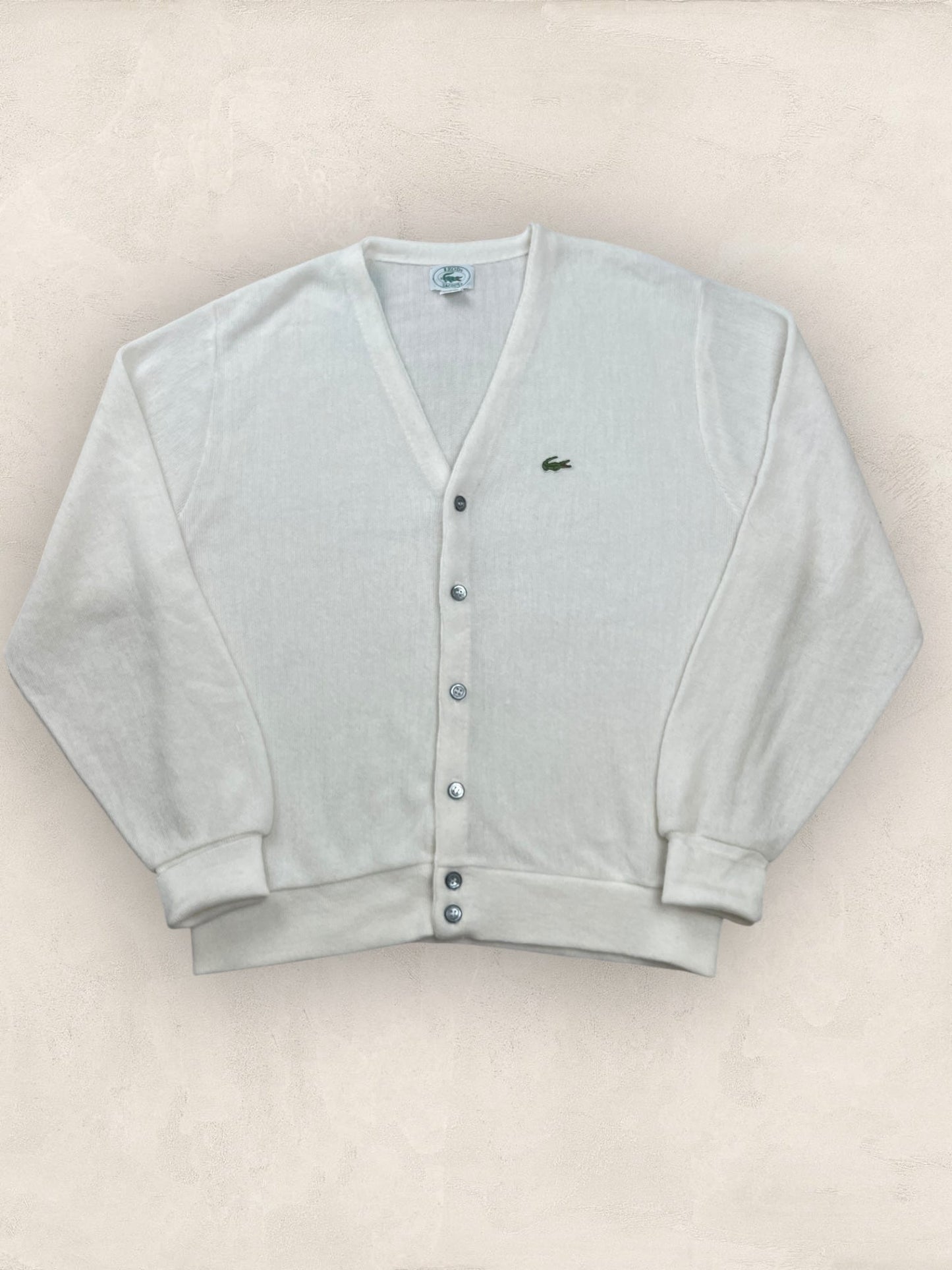 Cardigan Homme Lacoste Blanc M Ref:3152 - Blanc - M - amifrip