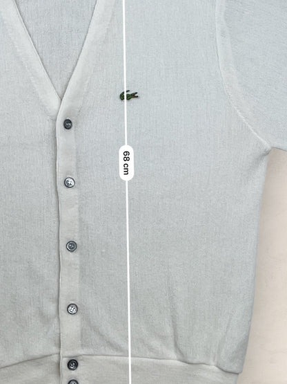 Cardigan Homme Lacoste Blanc M Ref:3152 - Blanc - M - amifrip
