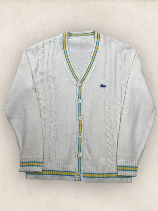 Cardigan Homme Lacoste Blanc M Ref:3176 - Blanc - M - amifrip