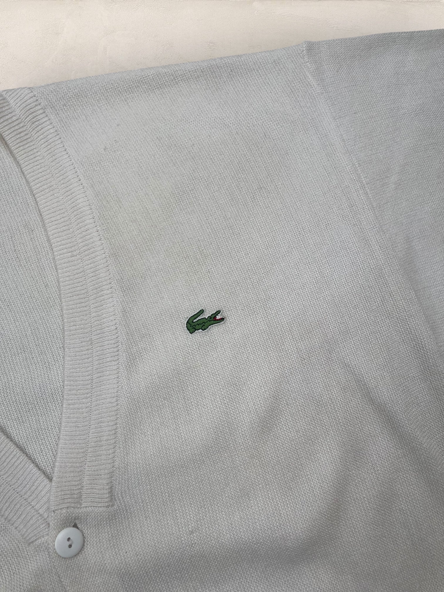 Cardigan Homme Lacoste Blanc M Ref:3374 - Blanc - M - amifrip