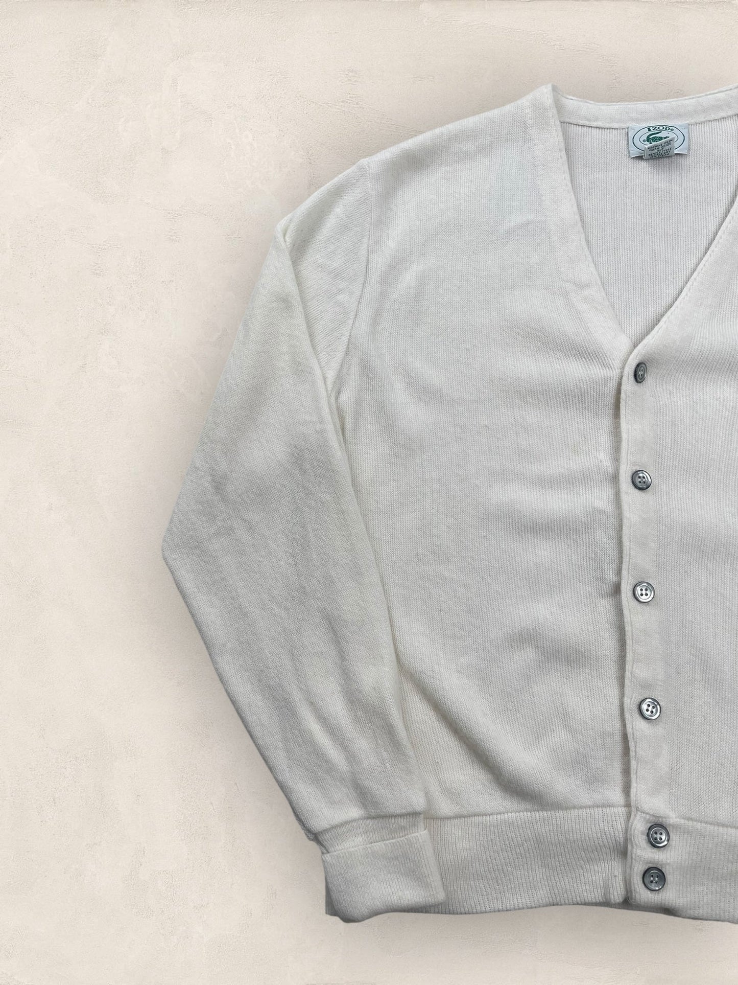 Cardigan Homme Lacoste Blanc S Ref:3158 - Blanc - S - amifrip