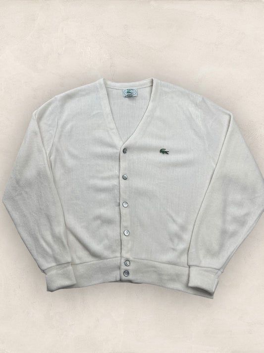 Cardigan Homme Lacoste Blanc S Ref:3158 - Blanc - S - amifrip