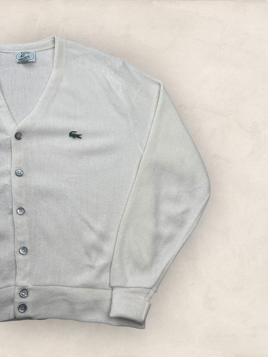 Cardigan Homme Lacoste Blanc S Ref:3158 - Blanc - S - amifrip
