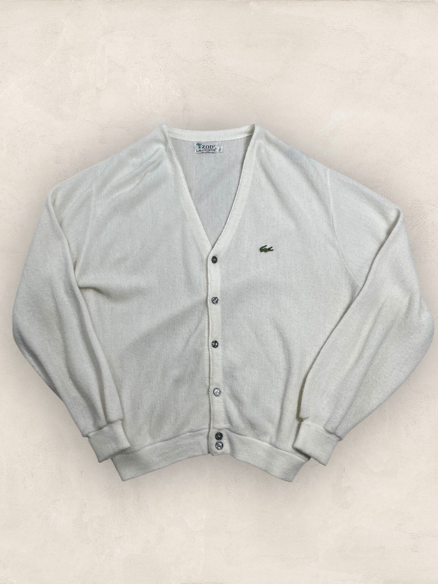 Cardigan Homme Lacoste Blanc XL Ref:3119 - Blanc - XL - amifrip