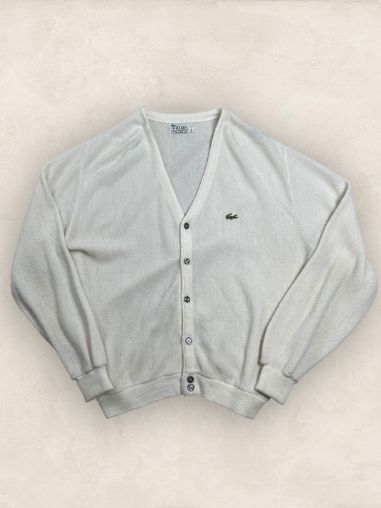 Cardigan Homme Lacoste Blanc XL Ref:3119 - Blanc - XL - amifrip