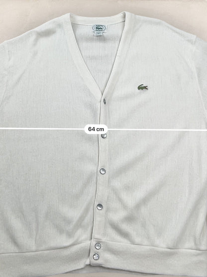 Cardigan Homme Lacoste Blanc XL Ref:3147 - Blanc - XL - amifrip