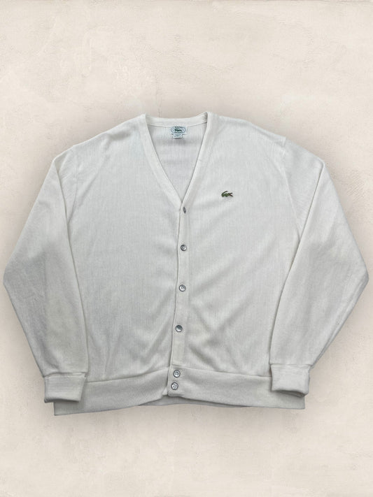 Cardigan Homme Lacoste Blanc XL Ref:3147 - Blanc - XL - amifrip