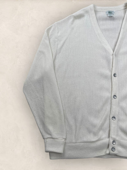 Cardigan Homme Lacoste Blanc XL Ref:3147 - Blanc - XL - amifrip