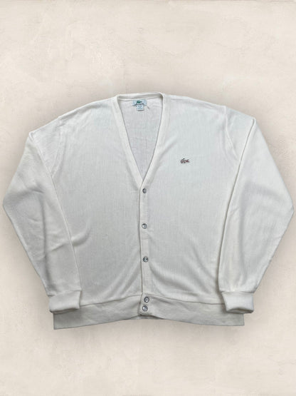 Cardigan Homme Lacoste Blanc XL Ref:3172 - Blanc - XL - amifrip