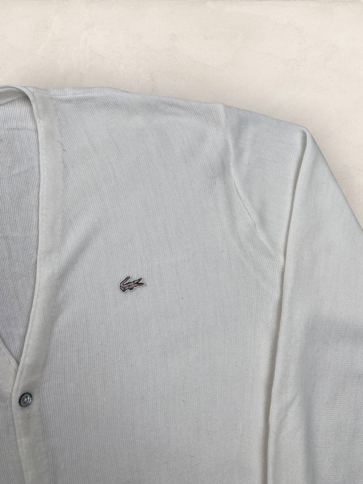Cardigan Homme Lacoste Blanc XL Ref:3172 - Blanc - XL - amifrip