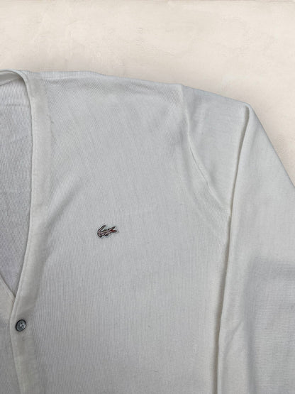 Cardigan Homme Lacoste Blanc XL Ref:3172 - Blanc - XL - amifrip