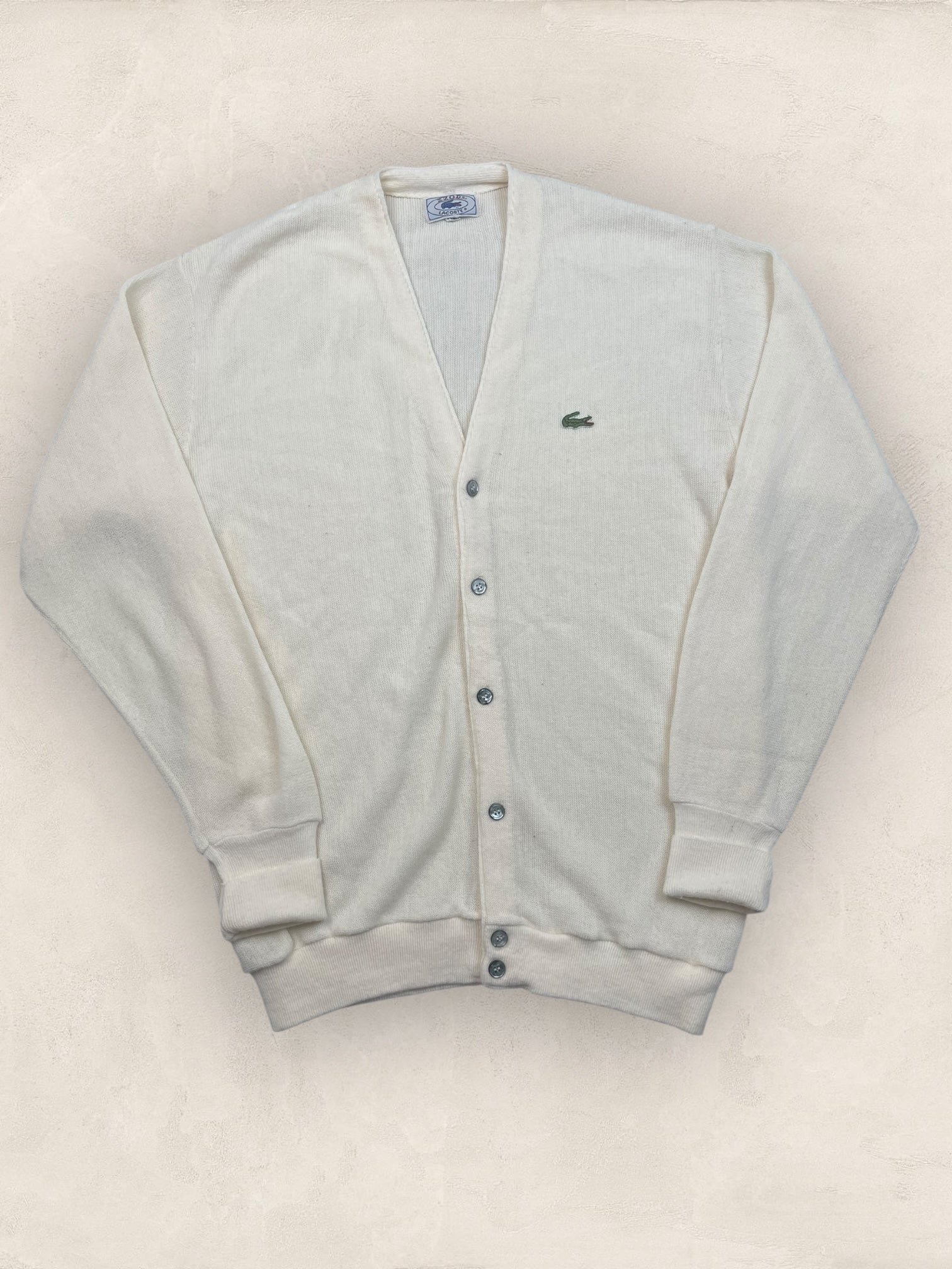 Cardigan Homme Lacoste Blanc XL Ref:3382 - Blanc - XL - amifrip