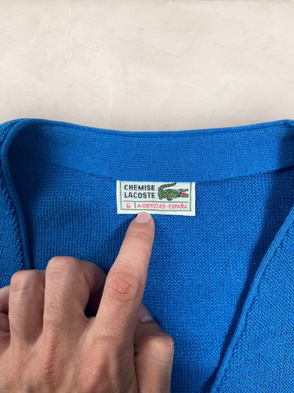 Cardigan Homme Lacoste Bleu Électrique XL Ref:3087 - Bleu Électrique - XL - amifrip